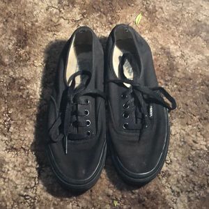Black Vans